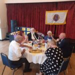 Charter Guests top table