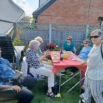 August 2021 afternoon tea for MacMillan