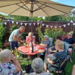 August 2021 afternoon tea for MacMillan