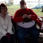 Sandie and Mark Parsons Barn pub Christmas fair 2021