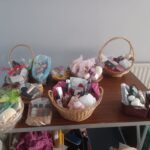 All the assembled baskets
