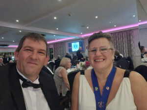 Robyn and Rick at Chelmsford Lions Charter