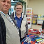 Robyn and Rick at Poppy Appeal stall