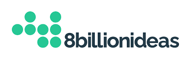 8 billion ideas logo