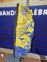 Lions club of Caen Reine Mathilde banner