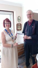 President Sandie with John