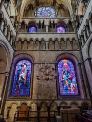 Rick on the partners trip to Canterbury Cathedral