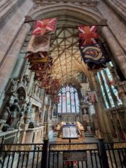 Rick on the partners trip to Canterbury Cathedral