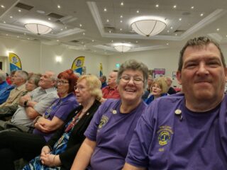 Tony, Sandie, Angela, Robyn and Rick at Convention