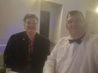 Robyn and Rick at Gala Dinner night