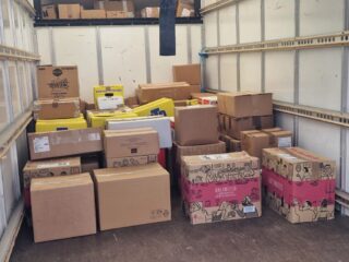 The box's of spec's loaded