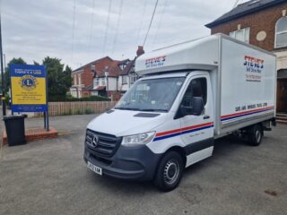 The van arrived at Birmingham HQ
