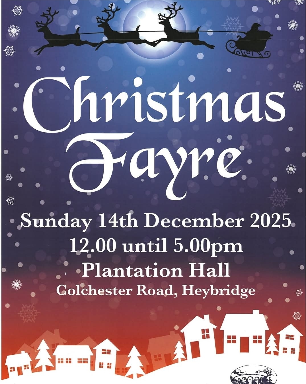Heybridge Parish Council Christmas Fair 2025