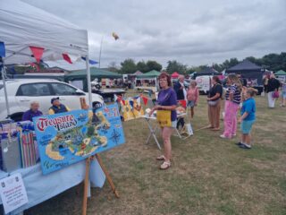 Sandie and Tony with Treasue Island and the Carnival Games Sandie and Tony with Treasue Island and the Carnival Games