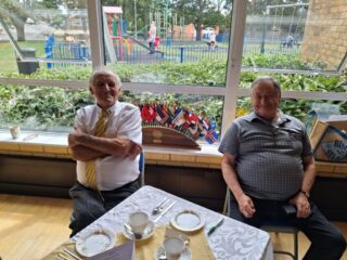 Tony with Alan from Saffron Walden