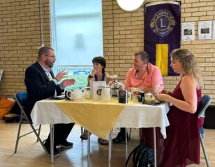 The top table