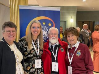 Robyn, Vanessa Horrod, Ralph and Jan Watson from Rugby Heritage Lions Club Robyn, Vanessa Horrod, Ralph and Jan Watson from Rugby Heritage Lions Club