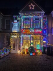 Robyn and Rick decorated their house for Christmas