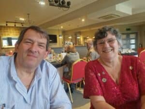 Robyn and Rick at Eastwood Lions Charter