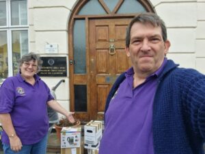 Spectacles delivered to MDHQ in Birmingham