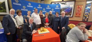 Jan and Ralph Watson, Robyn and Rick, PCC Richard and Jackie Williams and their guests