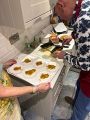 Preparing the next course
